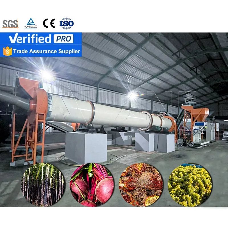 Complete process and application of sugar residue organic fertilizer production equipment